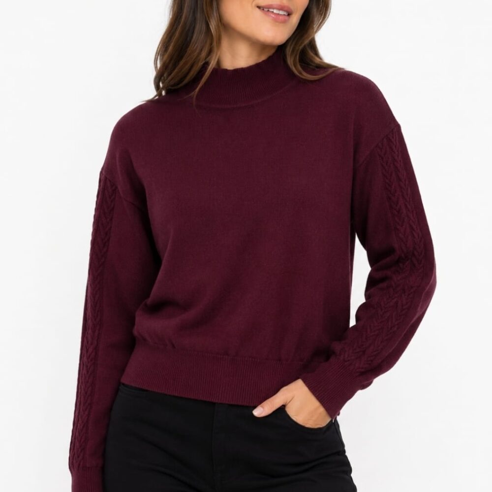 SWEATERS MEDIA POLERA